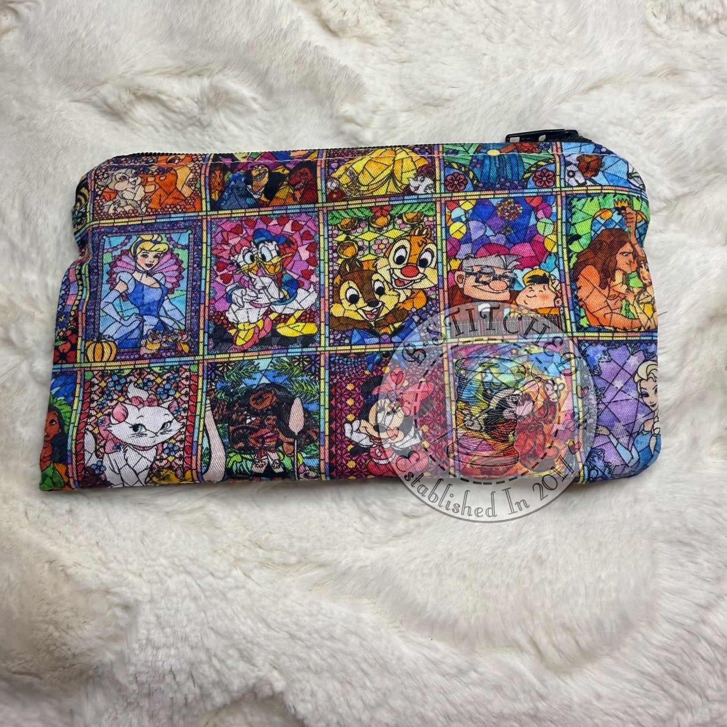 Stained Glass Friends Zippy Bag