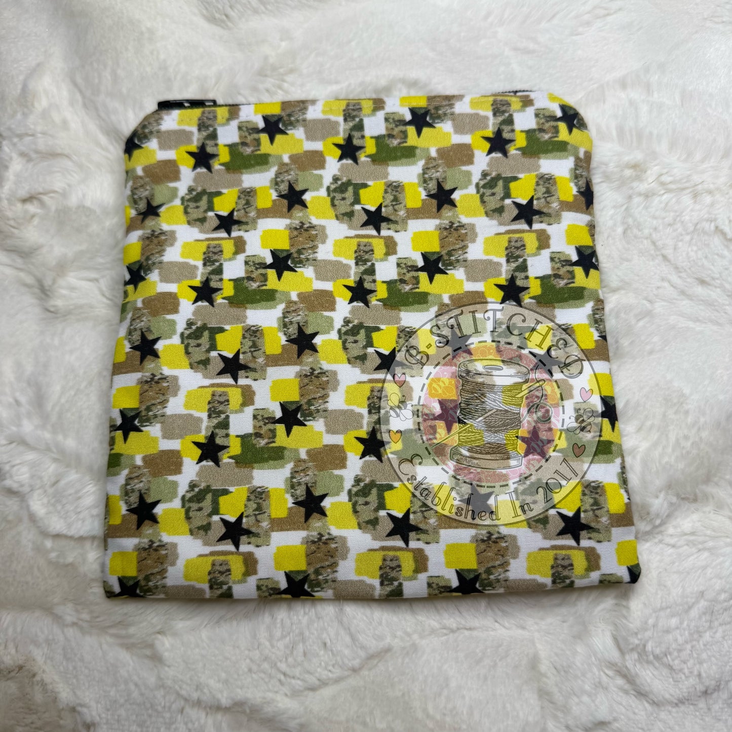 Army Stars Zippy Bag