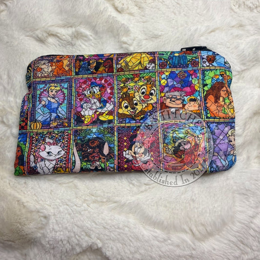 Stained Glass Friends Zippy Bag