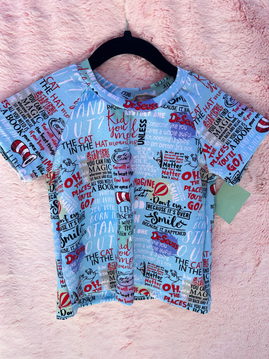 18m Oh The Places Raglan Tee
