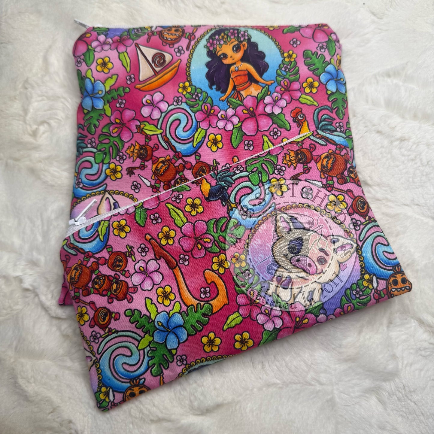 Polynesian Princess Zippy Bags