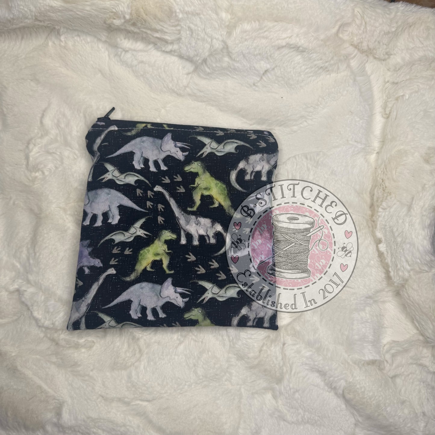 Dinosaur Zippy Bags