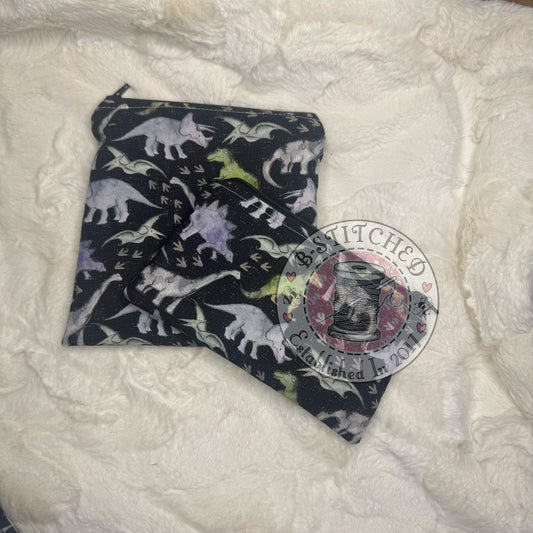 Dinosaur Zippy Bags